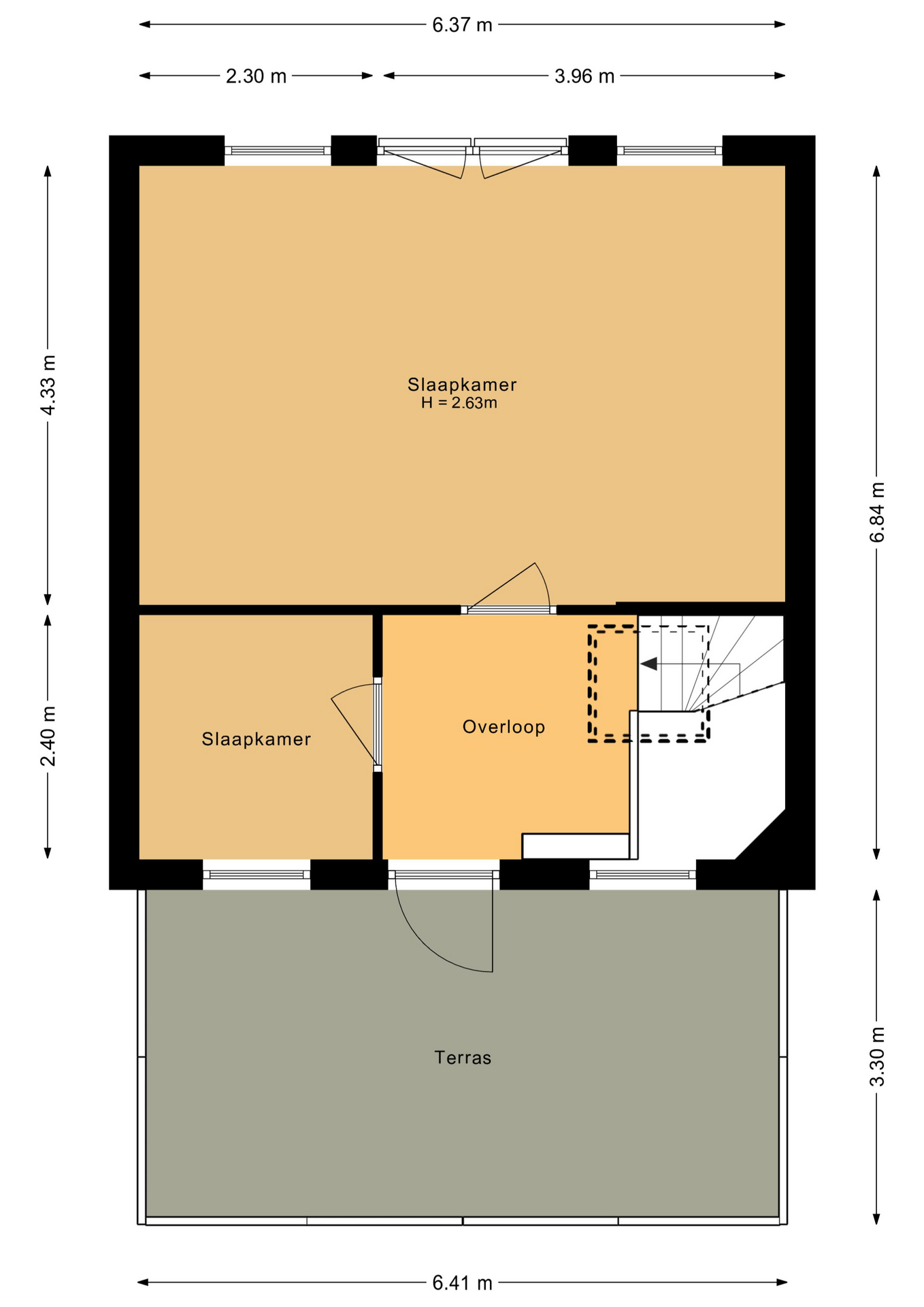 Aresstraat 15 - 1363 VJ - almere-plattegrond-3
